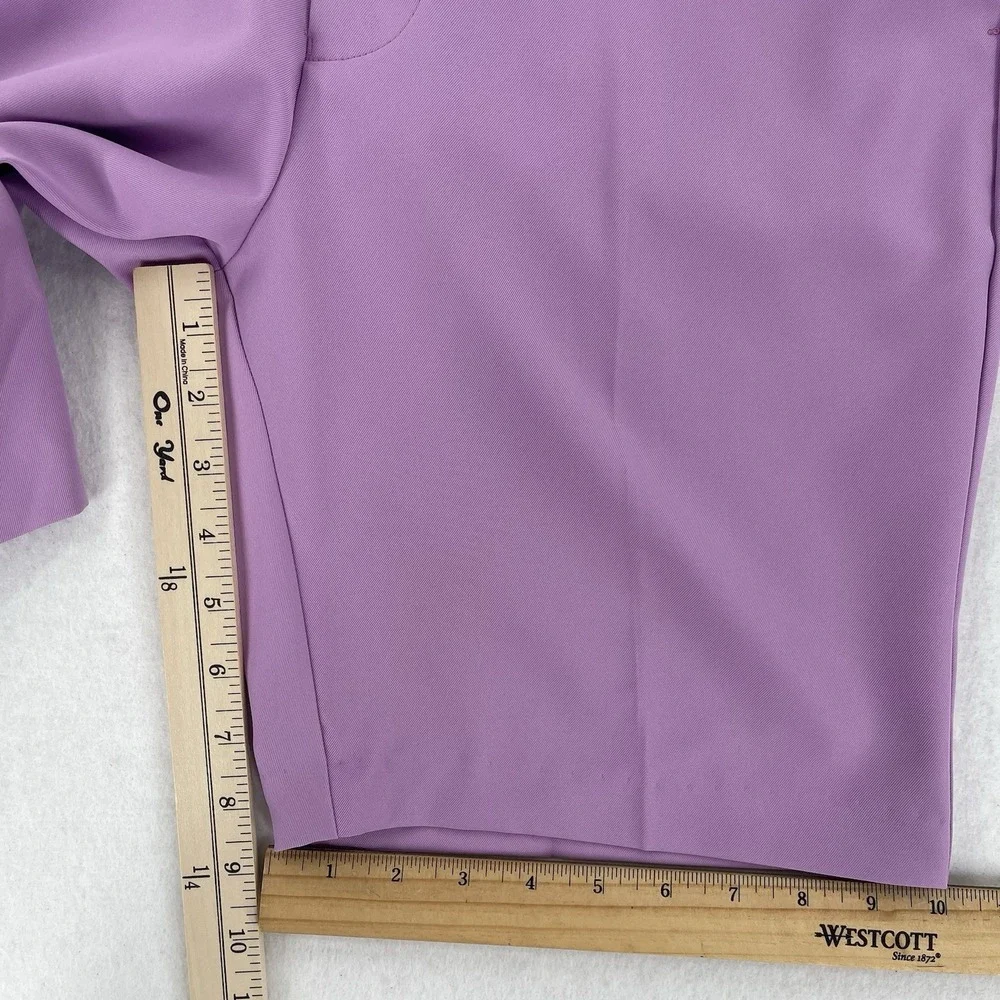 G/FORE Golf Shorts Men's 34 Purple Performance Chino Lightweight Stretch